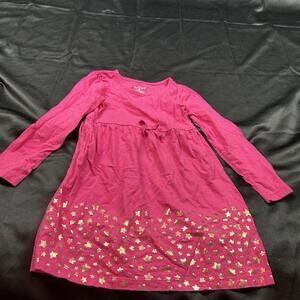 Healthtex GIRLS long sleeve pink dress